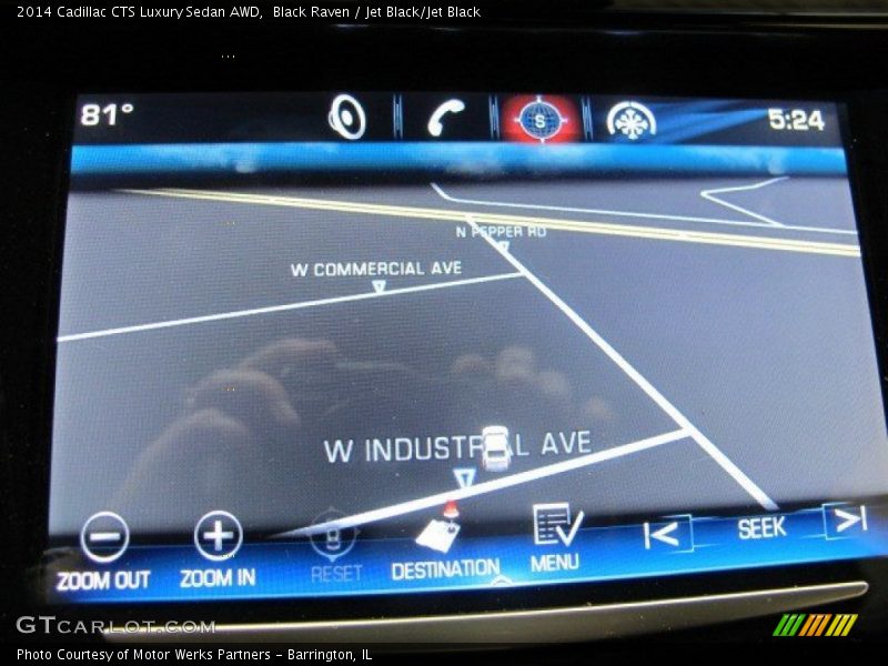 Black Raven / Jet Black/Jet Black 2014 Cadillac CTS Luxury Sedan AWD