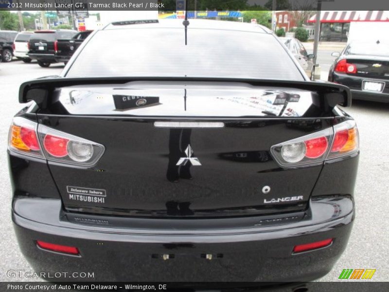 Tarmac Black Pearl / Black 2012 Mitsubishi Lancer GT