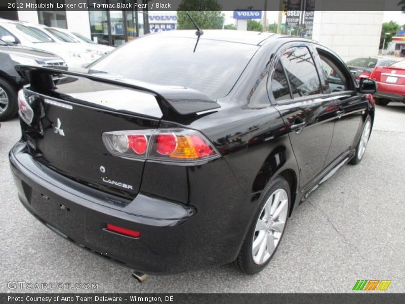 Tarmac Black Pearl / Black 2012 Mitsubishi Lancer GT