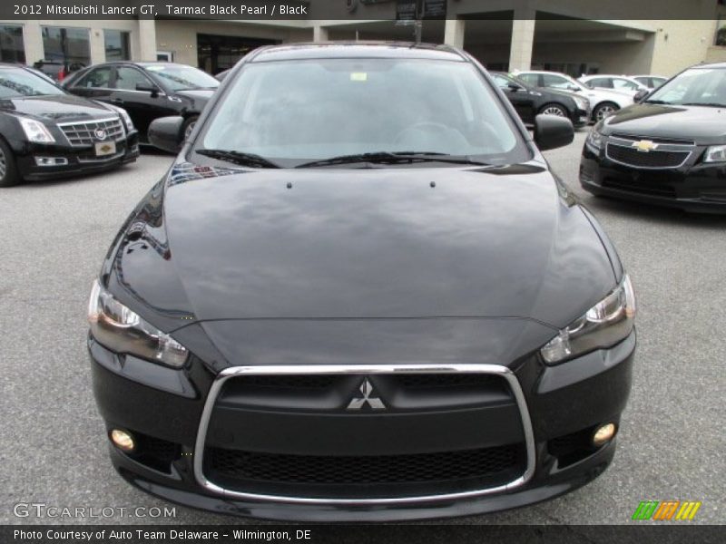 Tarmac Black Pearl / Black 2012 Mitsubishi Lancer GT