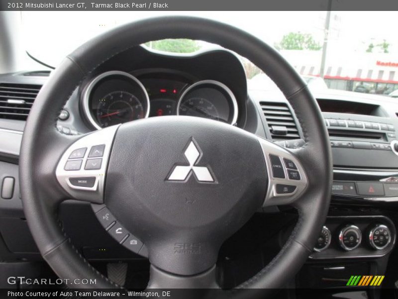 Tarmac Black Pearl / Black 2012 Mitsubishi Lancer GT