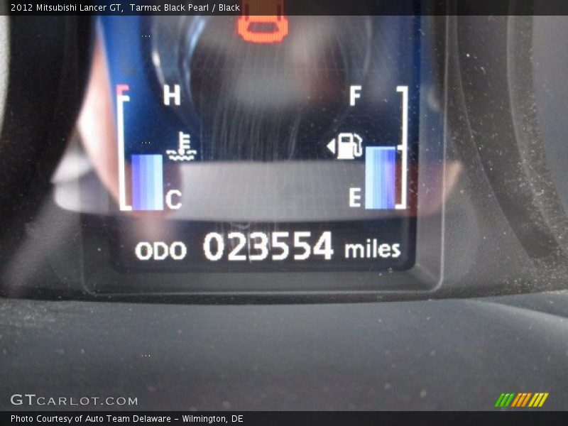Tarmac Black Pearl / Black 2012 Mitsubishi Lancer GT