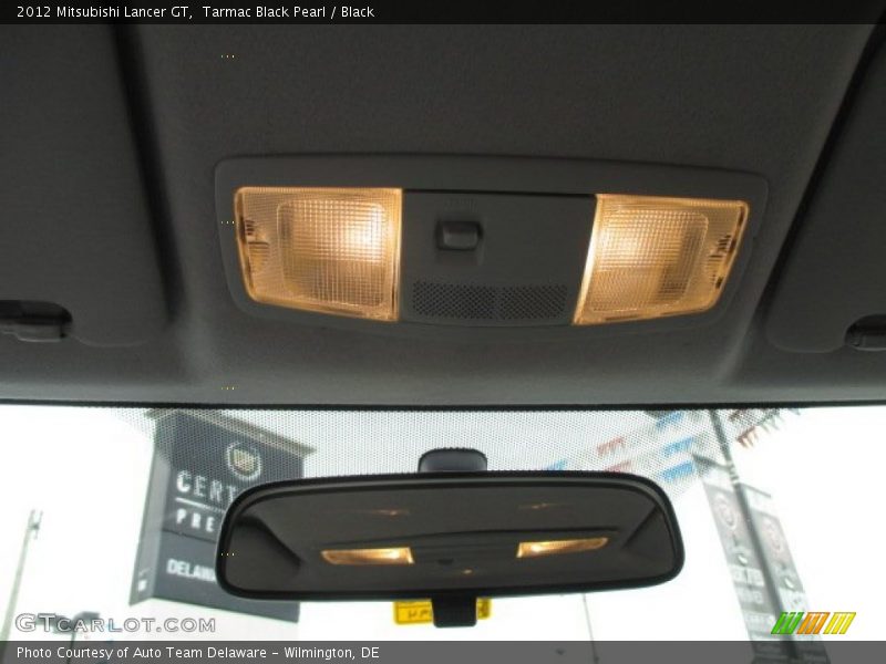 Tarmac Black Pearl / Black 2012 Mitsubishi Lancer GT