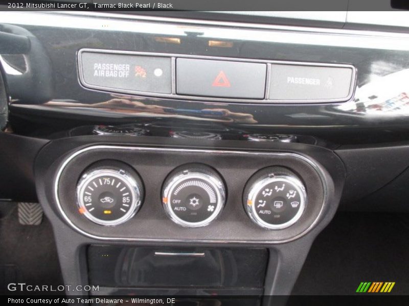 Tarmac Black Pearl / Black 2012 Mitsubishi Lancer GT