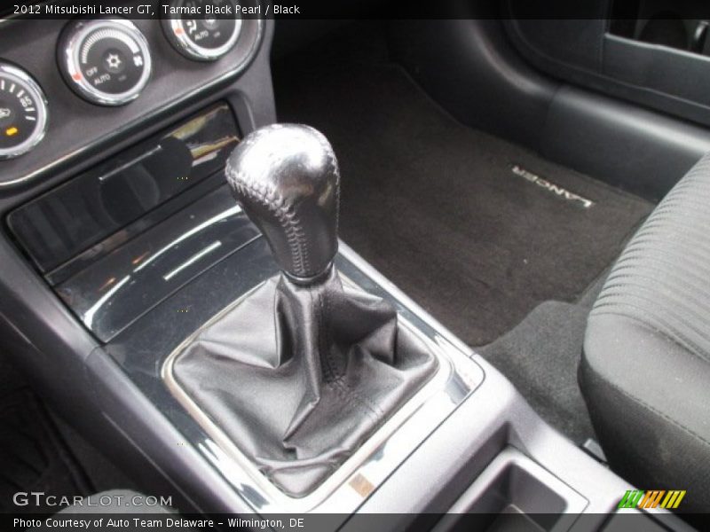 Tarmac Black Pearl / Black 2012 Mitsubishi Lancer GT