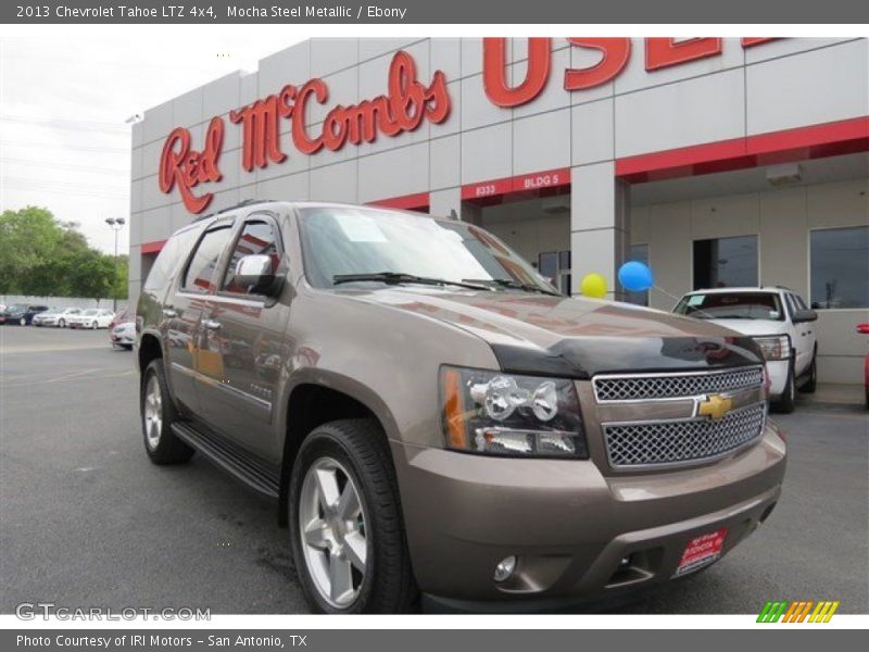 Mocha Steel Metallic / Ebony 2013 Chevrolet Tahoe LTZ 4x4