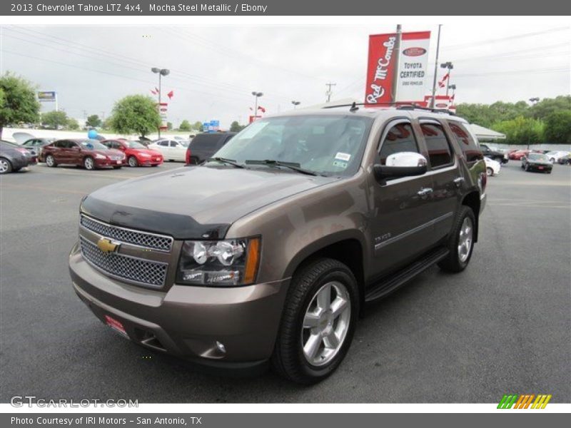 Mocha Steel Metallic / Ebony 2013 Chevrolet Tahoe LTZ 4x4