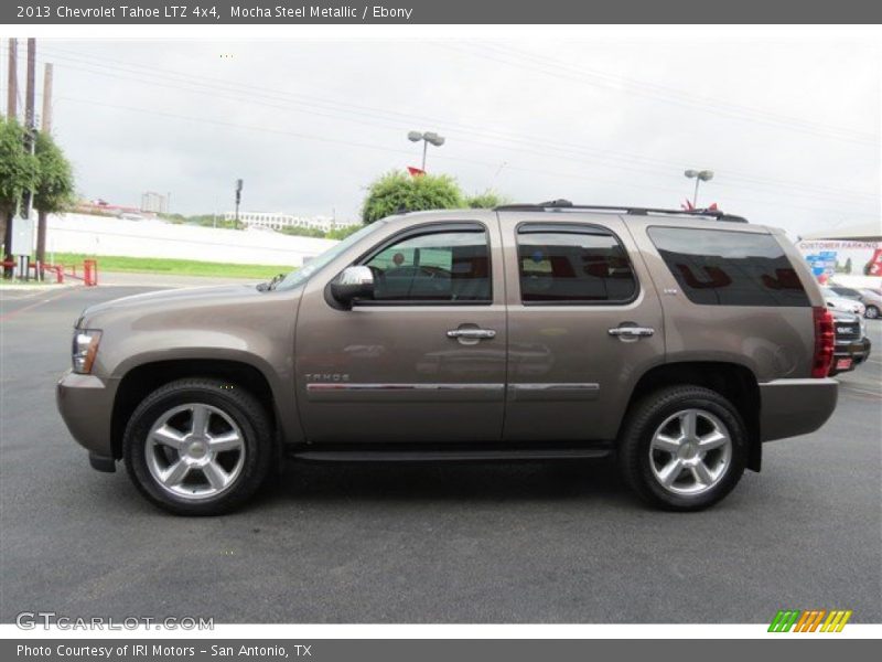 Mocha Steel Metallic / Ebony 2013 Chevrolet Tahoe LTZ 4x4