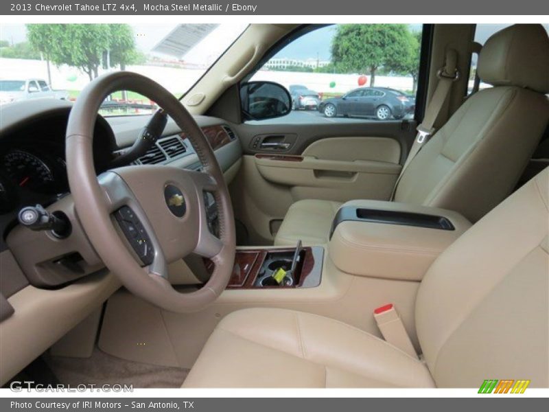 Mocha Steel Metallic / Ebony 2013 Chevrolet Tahoe LTZ 4x4