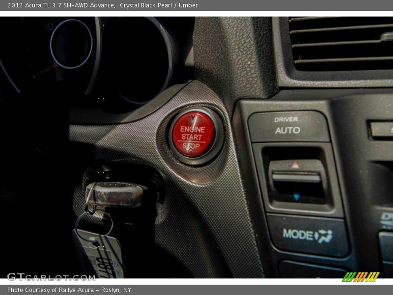 Crystal Black Pearl / Umber 2012 Acura TL 3.7 SH-AWD Advance