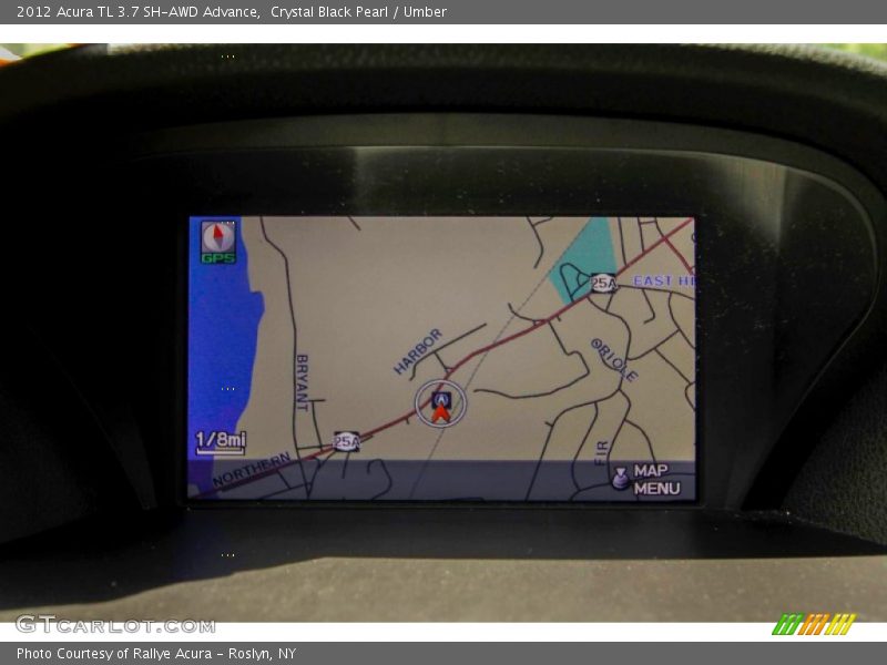 Crystal Black Pearl / Umber 2012 Acura TL 3.7 SH-AWD Advance