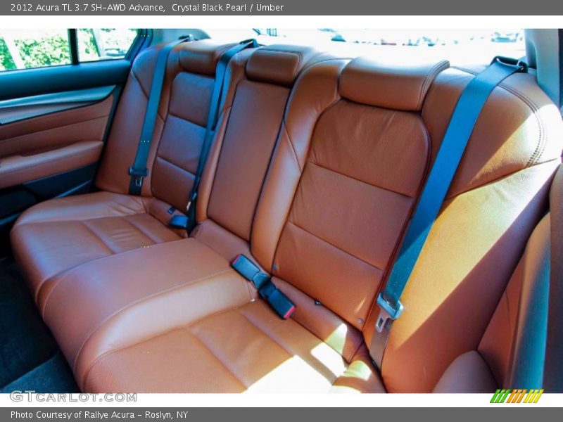 Crystal Black Pearl / Umber 2012 Acura TL 3.7 SH-AWD Advance