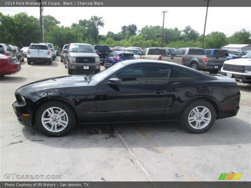 Black / Charcoal Black 2014 Ford Mustang V6 Coupe