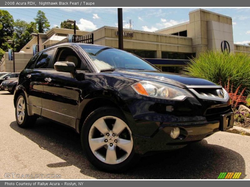 Nighthawk Black Pearl / Taupe 2008 Acura RDX