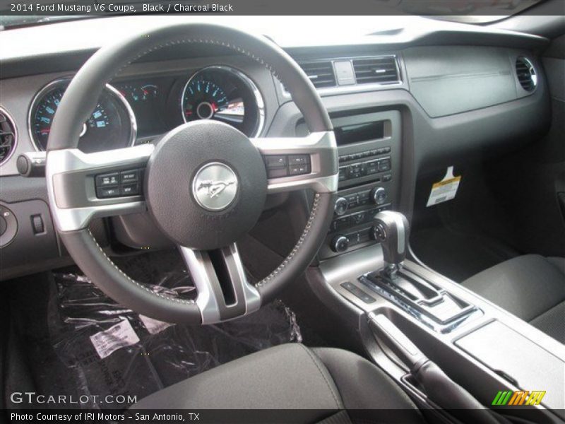 Black / Charcoal Black 2014 Ford Mustang V6 Coupe