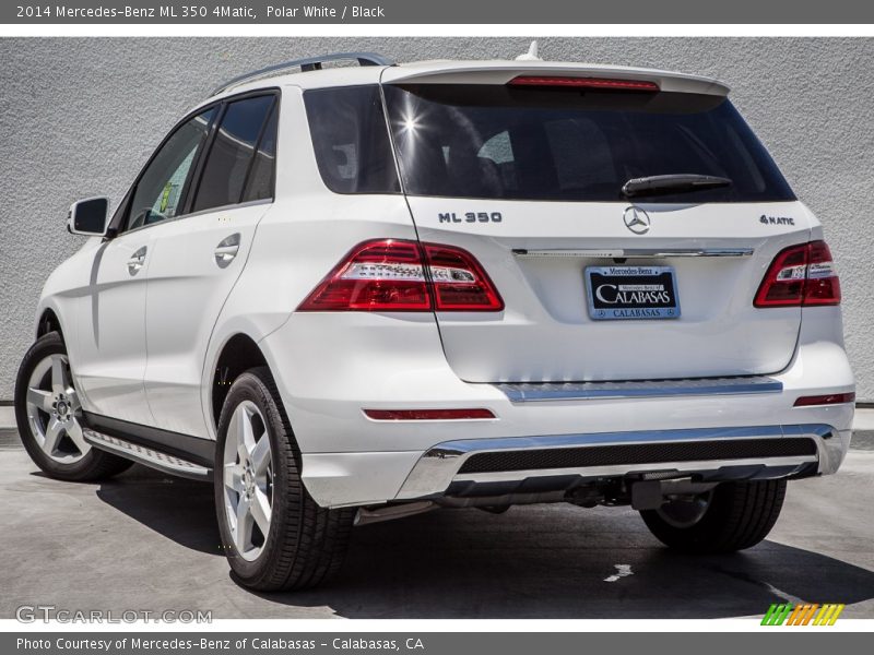 Polar White / Black 2014 Mercedes-Benz ML 350 4Matic