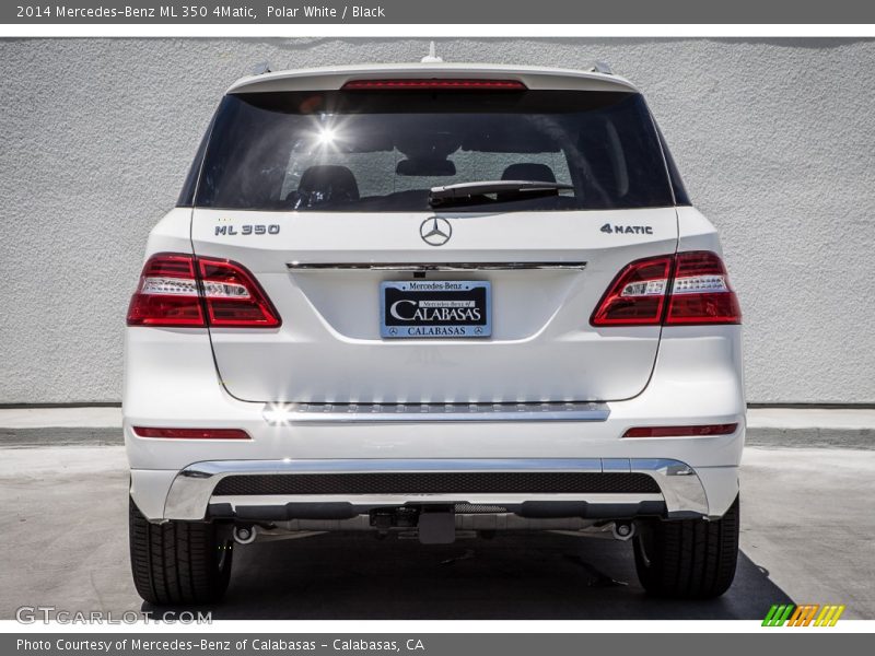 Polar White / Black 2014 Mercedes-Benz ML 350 4Matic