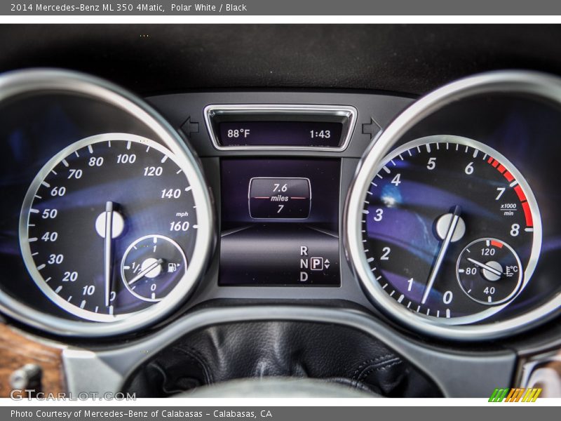 Polar White / Black 2014 Mercedes-Benz ML 350 4Matic