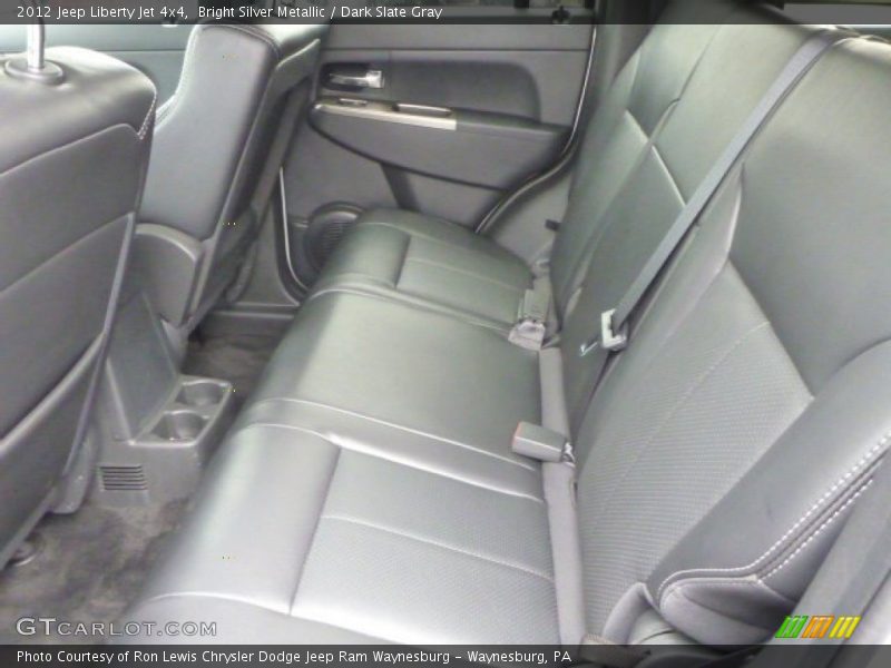 Bright Silver Metallic / Dark Slate Gray 2012 Jeep Liberty Jet 4x4