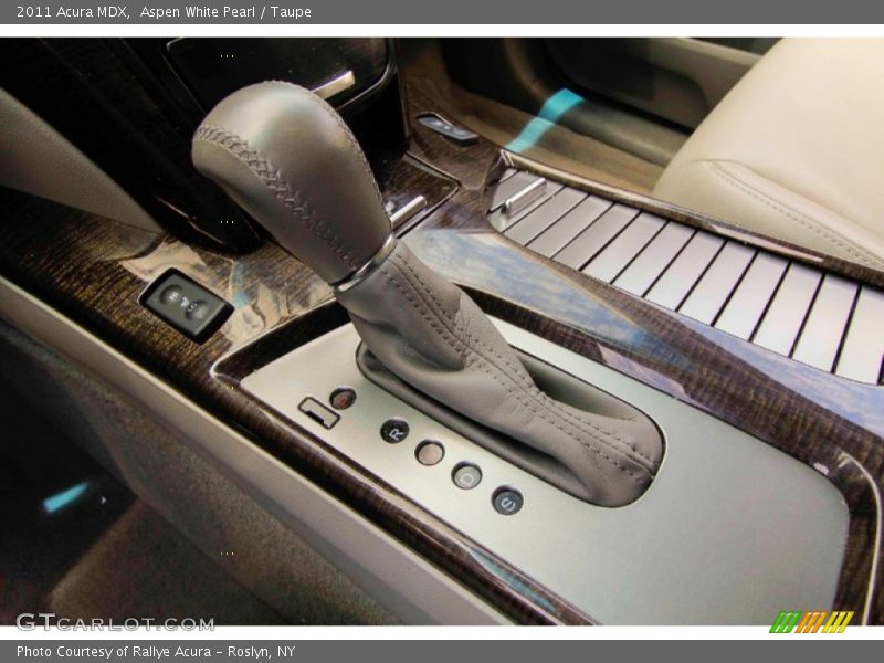 Aspen White Pearl / Taupe 2011 Acura MDX