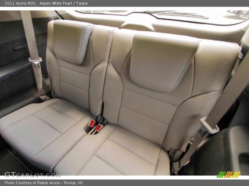 Aspen White Pearl / Taupe 2011 Acura MDX