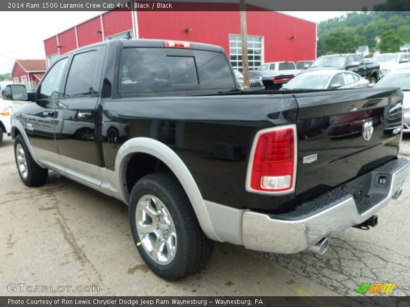 Black / Black 2014 Ram 1500 Laramie Crew Cab 4x4