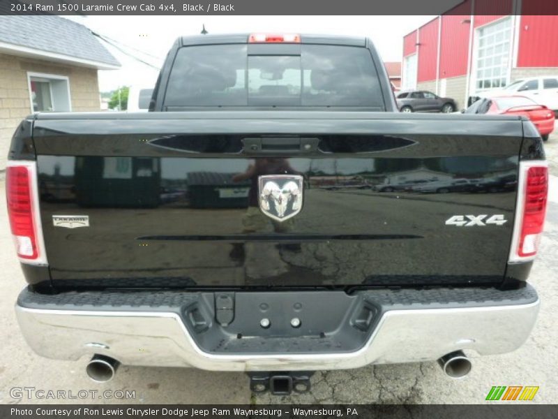 Black / Black 2014 Ram 1500 Laramie Crew Cab 4x4