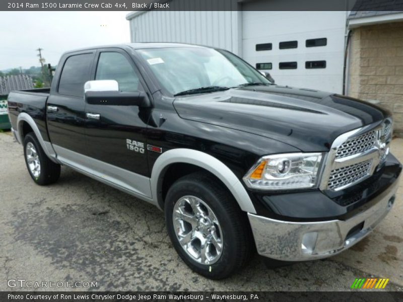 Black / Black 2014 Ram 1500 Laramie Crew Cab 4x4