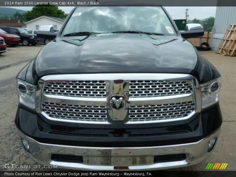 Black / Black 2014 Ram 1500 Laramie Crew Cab 4x4