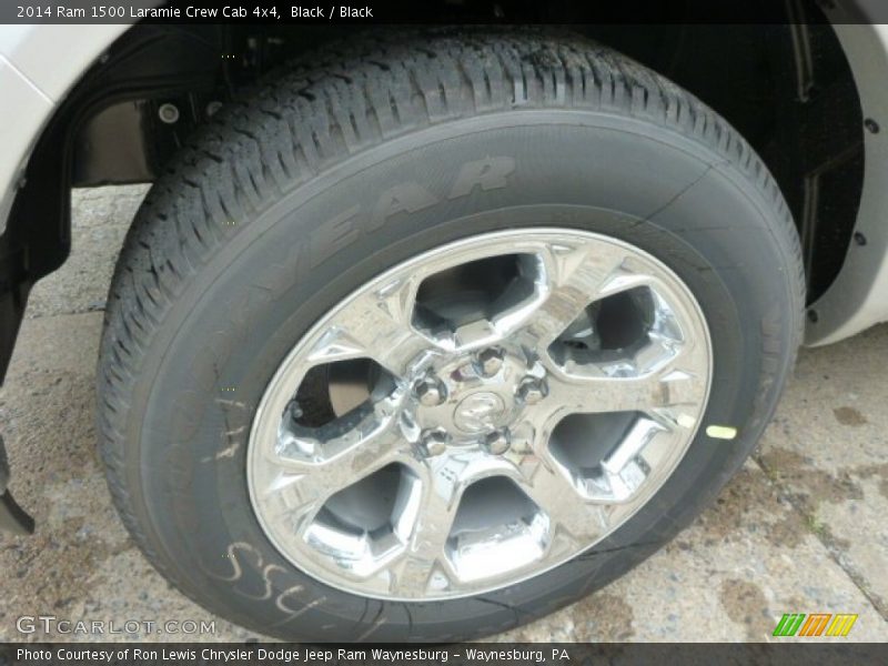 Black / Black 2014 Ram 1500 Laramie Crew Cab 4x4