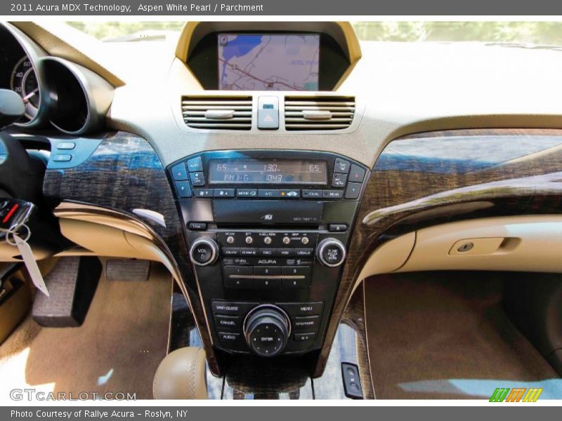 Aspen White Pearl / Parchment 2011 Acura MDX Technology