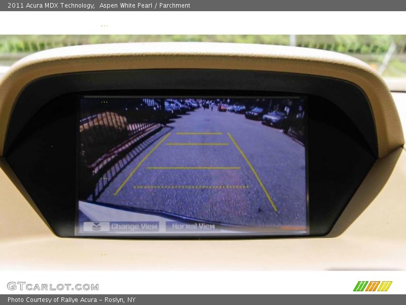 Aspen White Pearl / Parchment 2011 Acura MDX Technology