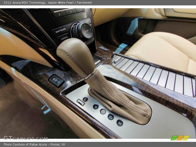 Aspen White Pearl / Parchment 2011 Acura MDX Technology