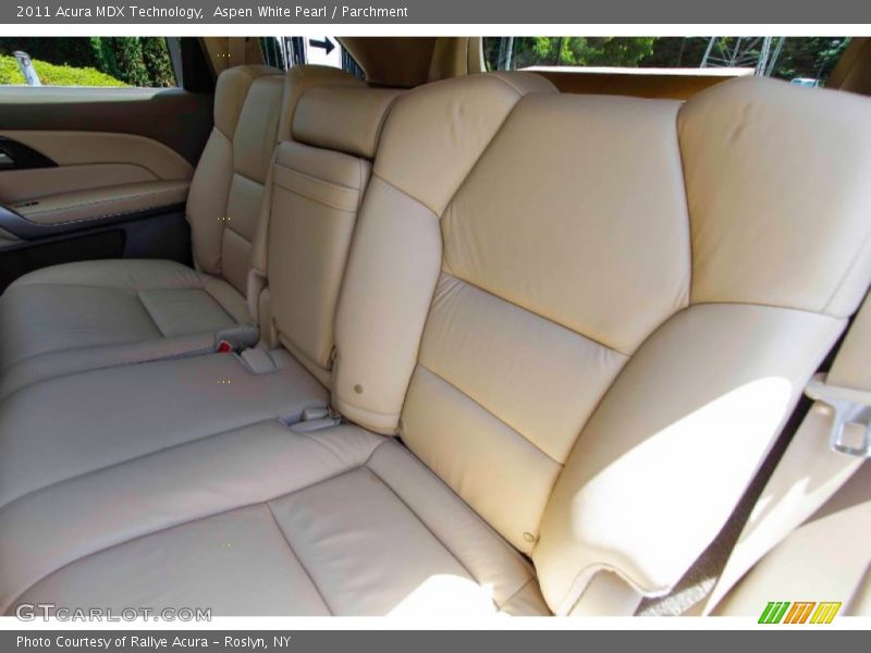 Aspen White Pearl / Parchment 2011 Acura MDX Technology