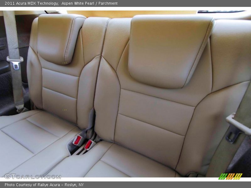 Aspen White Pearl / Parchment 2011 Acura MDX Technology
