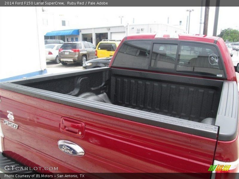 Ruby Red / Pale Adobe 2014 Ford F150 Lariat SuperCrew