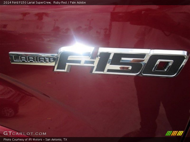 Ruby Red / Pale Adobe 2014 Ford F150 Lariat SuperCrew