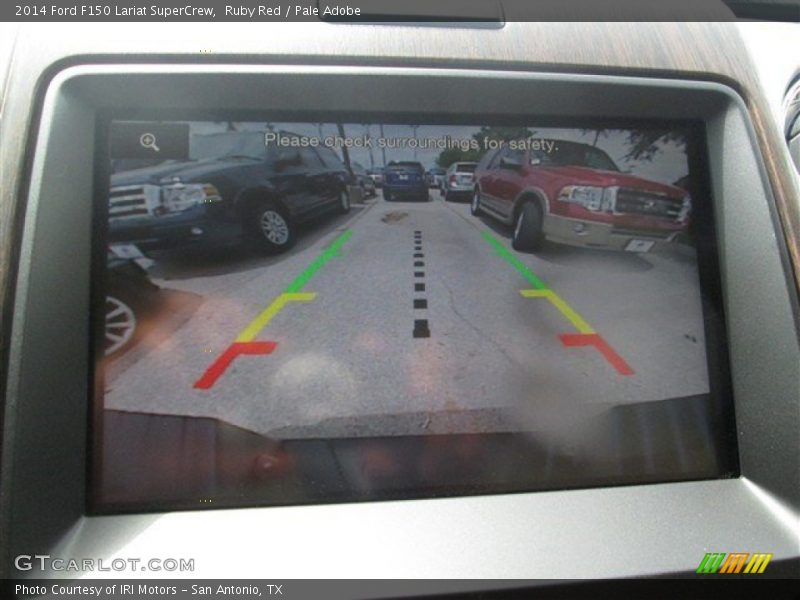 Ruby Red / Pale Adobe 2014 Ford F150 Lariat SuperCrew