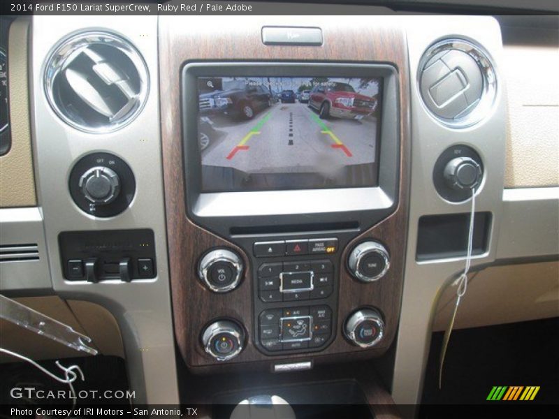 Ruby Red / Pale Adobe 2014 Ford F150 Lariat SuperCrew