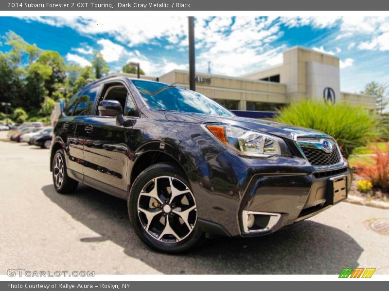Dark Gray Metallic / Black 2014 Subaru Forester 2.0XT Touring