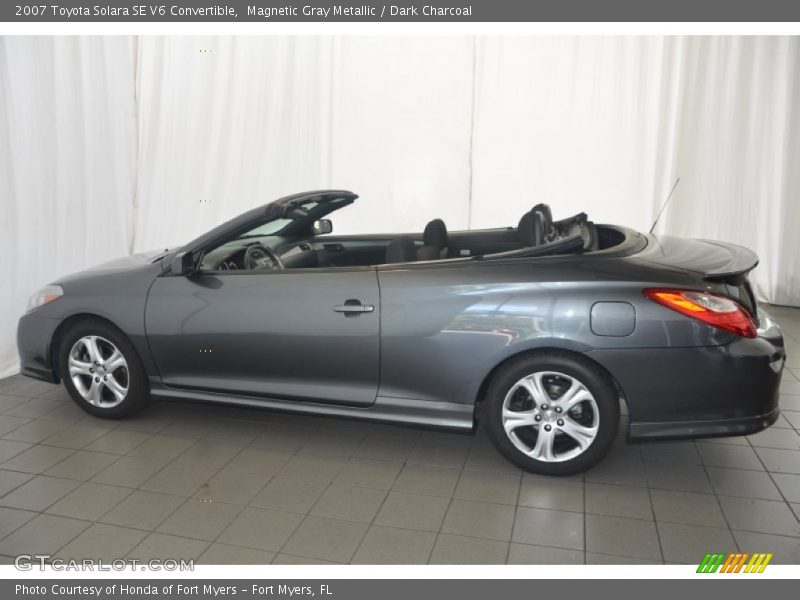 Magnetic Gray Metallic / Dark Charcoal 2007 Toyota Solara SE V6 Convertible