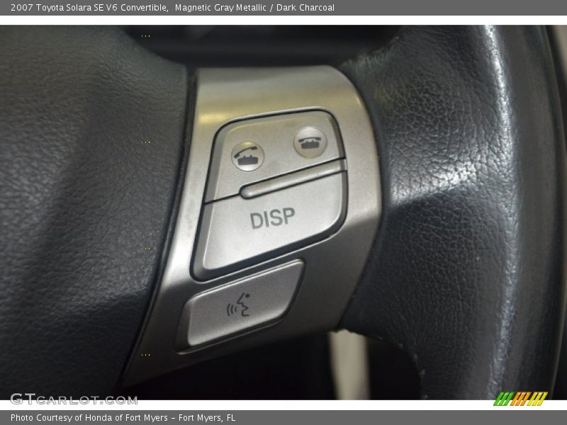 Magnetic Gray Metallic / Dark Charcoal 2007 Toyota Solara SE V6 Convertible