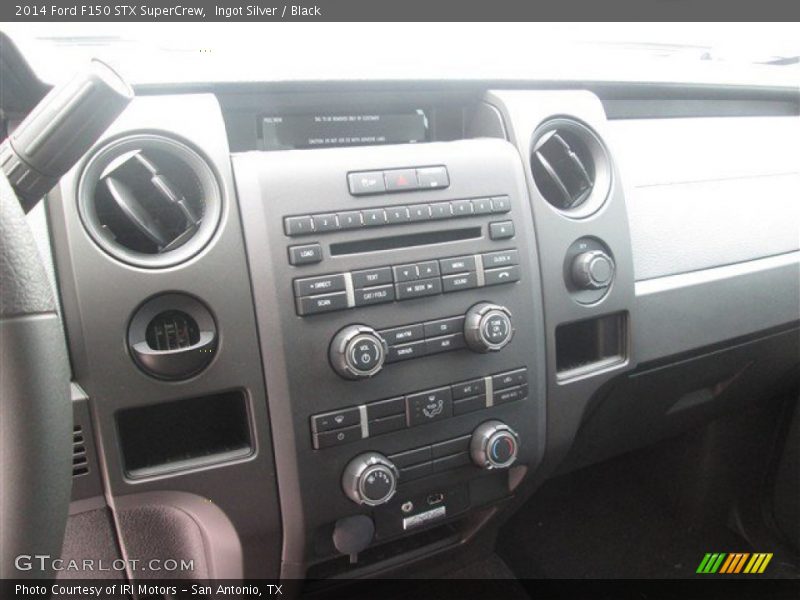 Ingot Silver / Black 2014 Ford F150 STX SuperCrew