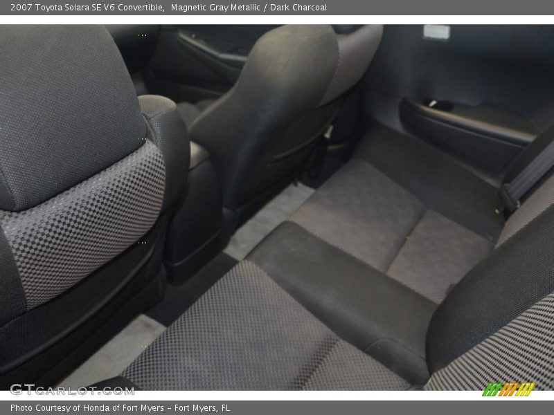 Magnetic Gray Metallic / Dark Charcoal 2007 Toyota Solara SE V6 Convertible