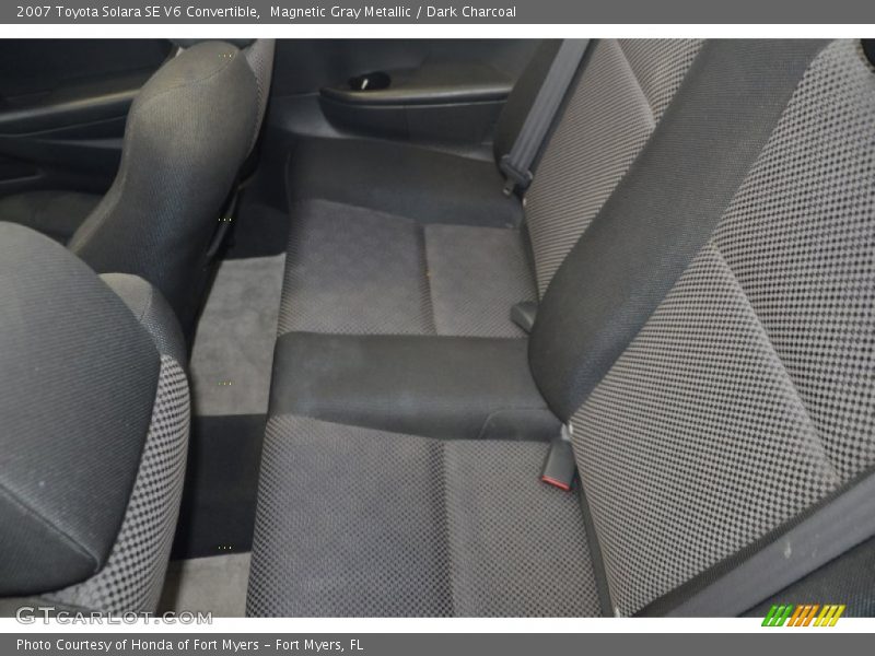 Magnetic Gray Metallic / Dark Charcoal 2007 Toyota Solara SE V6 Convertible