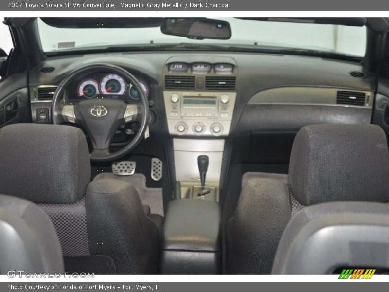 Magnetic Gray Metallic / Dark Charcoal 2007 Toyota Solara SE V6 Convertible