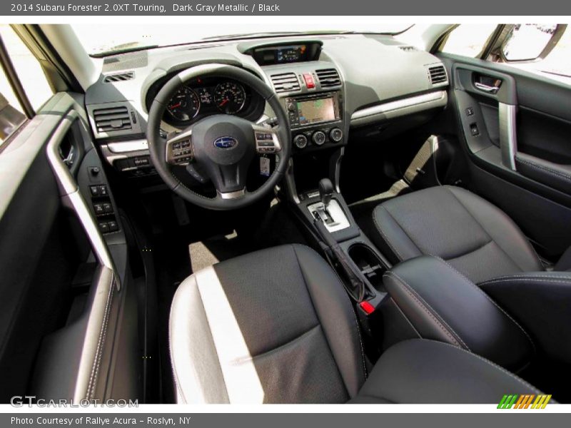 Dark Gray Metallic / Black 2014 Subaru Forester 2.0XT Touring