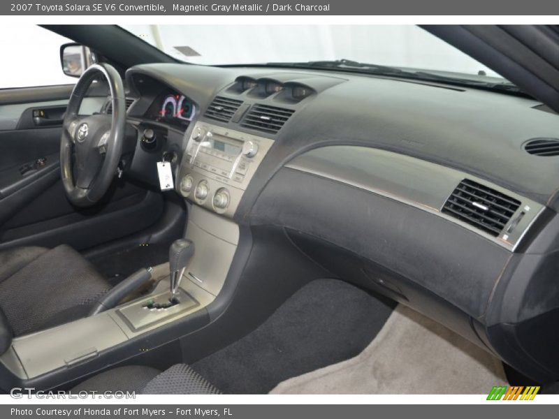 Magnetic Gray Metallic / Dark Charcoal 2007 Toyota Solara SE V6 Convertible