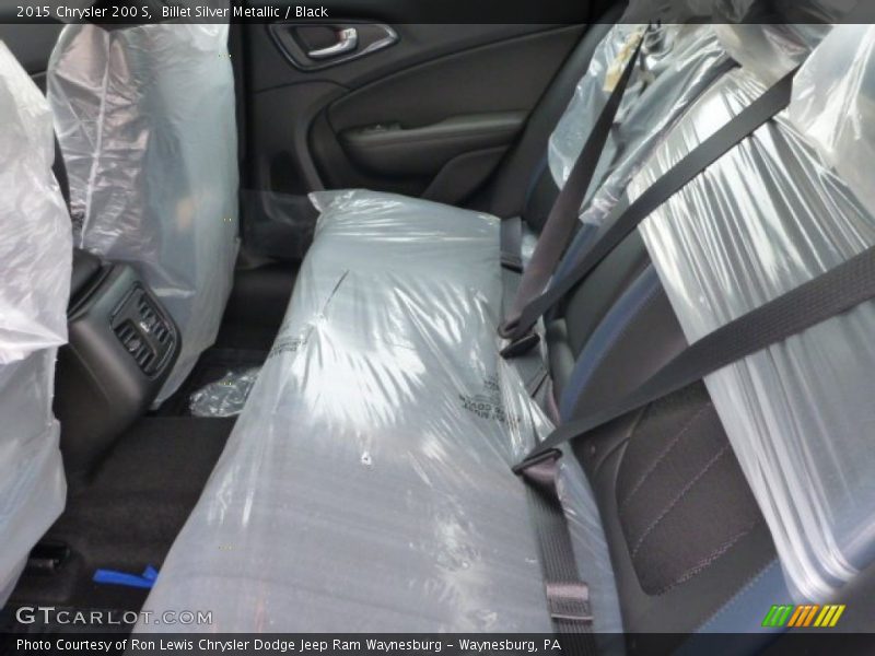 Billet Silver Metallic / Black 2015 Chrysler 200 S