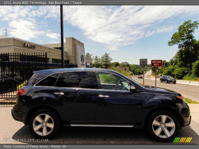 Bali Blue Pearl / Taupe 2011 Acura MDX Technology